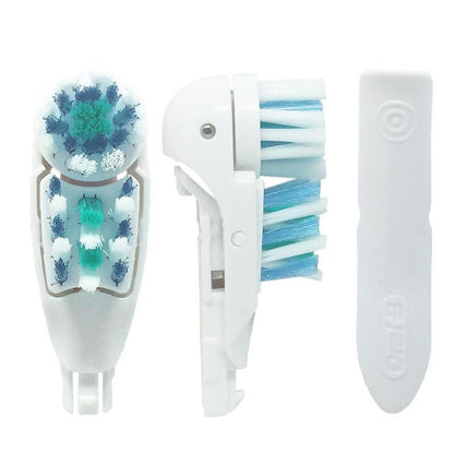 4 PCS/Set Multi-directional Electric Replacement Toothbrush Head for Oral B 3733 4732 4734 - Replacement Brush Heads by PMC Jewellery | Online Shopping South Africa | PMC Jewellery