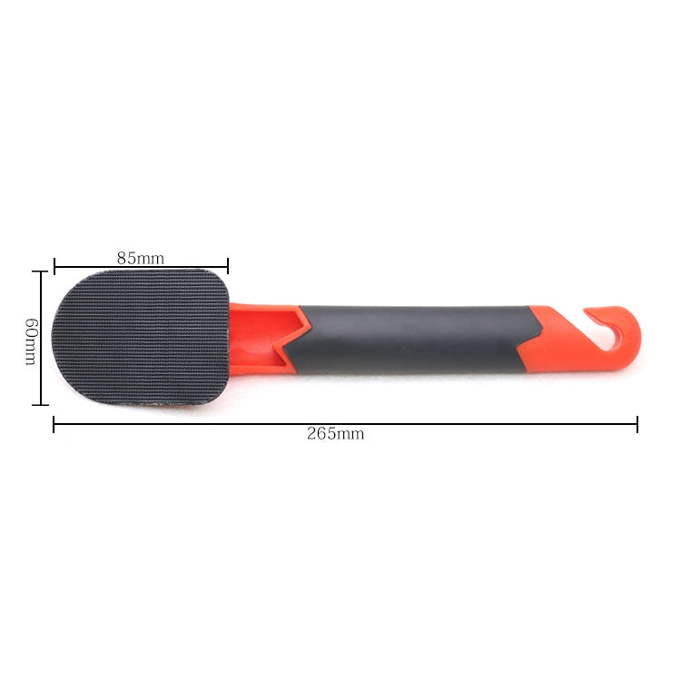Handle + Sponge Long Handle Car Tire Varnishing Brush Tire Waxing Brush Sponge - Polishing Machine & Accessories by PMC TechLife | Online Shopping South Africa | PMC TechLife | Buy Now Pay Later Mobicred