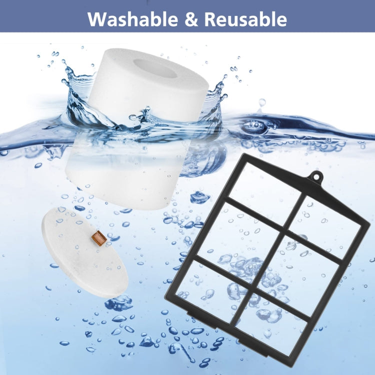 For Shark AI AV2501AE / AV2502AE Robot Vacuum Accessories Black Filter - For Shark Accessories by PMc TechLife | Online Shopping South Africa | PMc TechLife | Buy Now Pay Later Mobicred