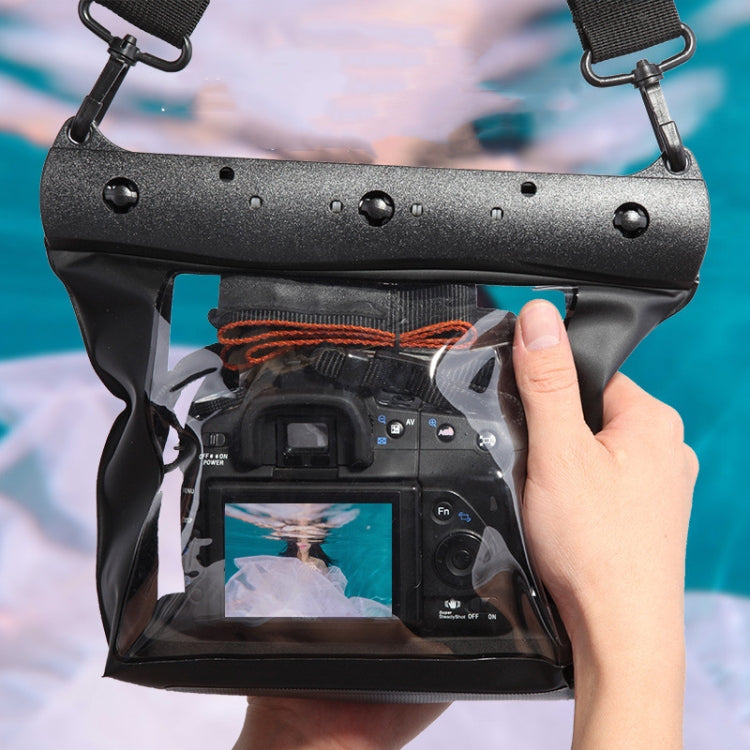 Tteoobl  20m Underwater Diving Camera Housing Case Pouch  Camera Waterproof Dry Bag, Size: L(White) - free shipping - PMC TechLife - Order now!