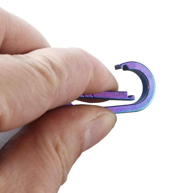 Men Titanium Alloy Keychain Car Key Waist Hanging(Titanium Color) - Key Rings by PMC TechLife | Online Shopping South Africa | PMC TechLife | Buy Now Pay Later Mobicred