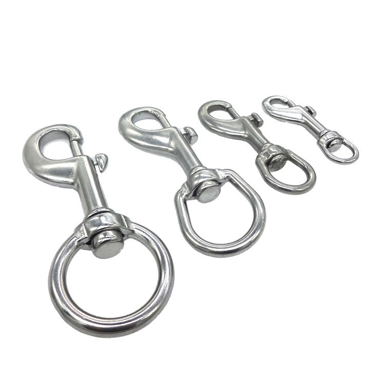 Stainless Steel Swivel Single Hook Pet Leash Hook, Specification: 120mm - Hooks by PMC TechLife | Online Shopping South Africa | PMC TechLife | Buy Now Pay Later Mobicred