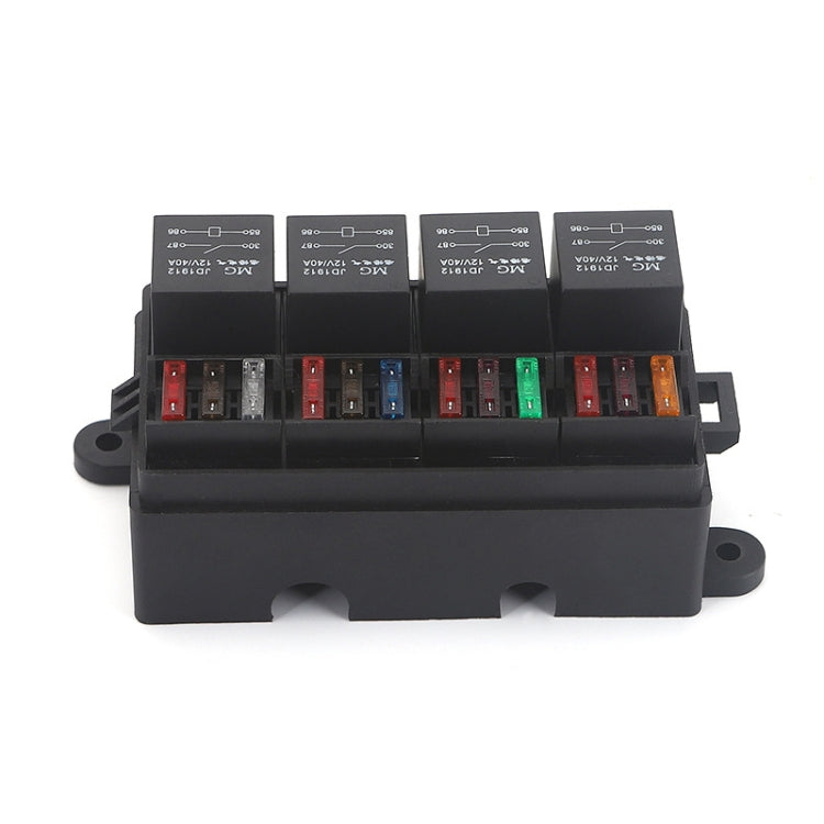 TF008-10 12V 5Pin Relay Car RV Radiography Sound Modified Electromagnetic Insurance Box - free shipping - PMC TechLife - Order now!