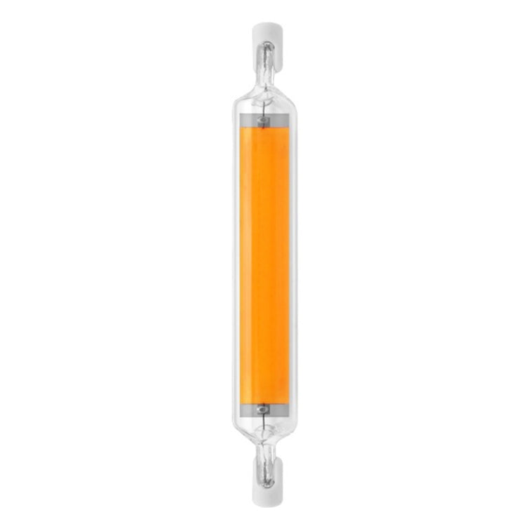 118mm 20W R7S LED COB Dimmer Glass Lamp Double-end Horizontal Plug-in Light(220V Warm White Light) - COB LED Light by PMC TechLife | Online Shopping South Africa | PMC TechLife