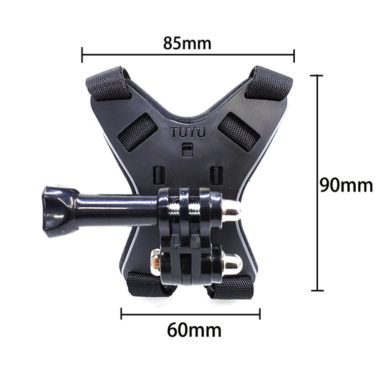 TUYU Motorcycle Helmet Chin Action Camera Mobile Phone Mounting Bracket Blue Bracket+Mobile Phone Clip - free shipping - PMC TechLife - Order now!