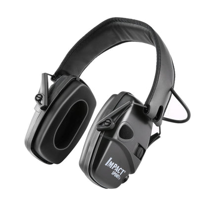 Noise-cancelling Headphones Noise-isolating Earmuffs For Outdoor Work(Black) - Workplace Safety Supplies by PMC Jewellery | Online Shopping South Africa | PMC Jewellery