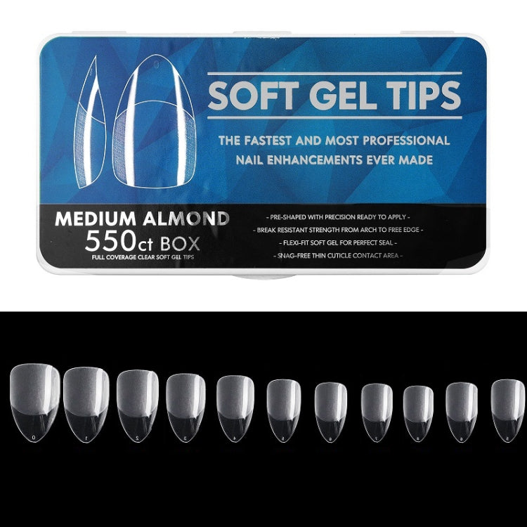 Scratch-free Ultra-thin Seamless Manicure Nail Plate, Shape: 04 Half Sand Short Water Drop - free shipping - PMC Jewellery - Order now!
