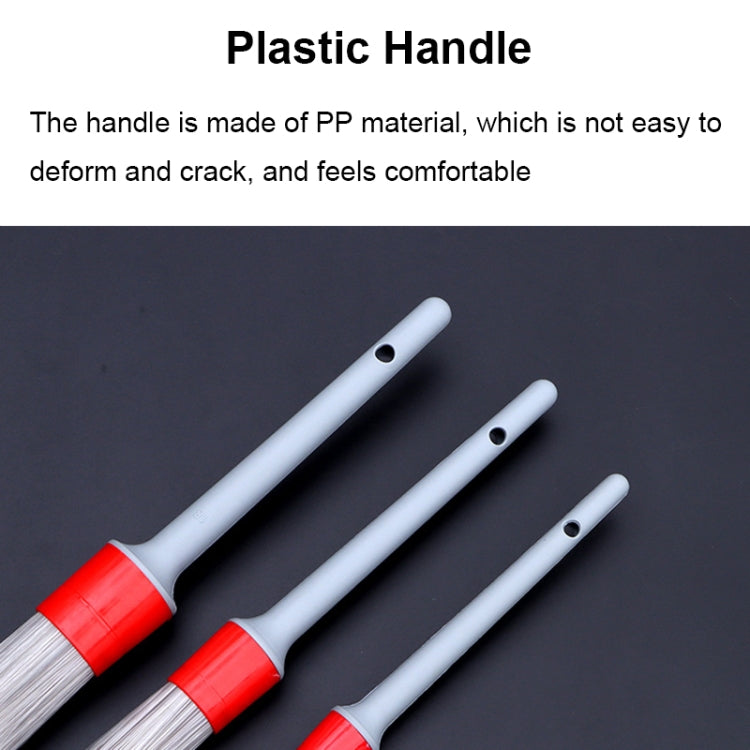 QZZS-82 Solid Sharpened Wire Automotive Detail Cleaning Brush(3 In 1) - Car washing supplies by PMC TechLife | Online Shopping South Africa | PMC TechLife | Buy Now Pay Later Mobicred