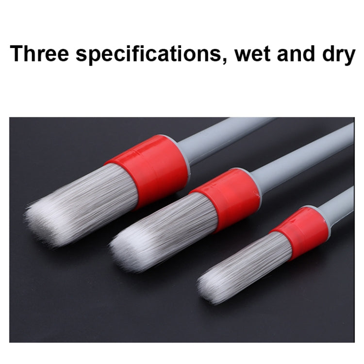 QZZS-82 Solid Sharpened Wire Automotive Detail Cleaning Brush(3 In 1) - Car washing supplies by PMC TechLife | Online Shopping South Africa | PMC TechLife | Buy Now Pay Later Mobicred