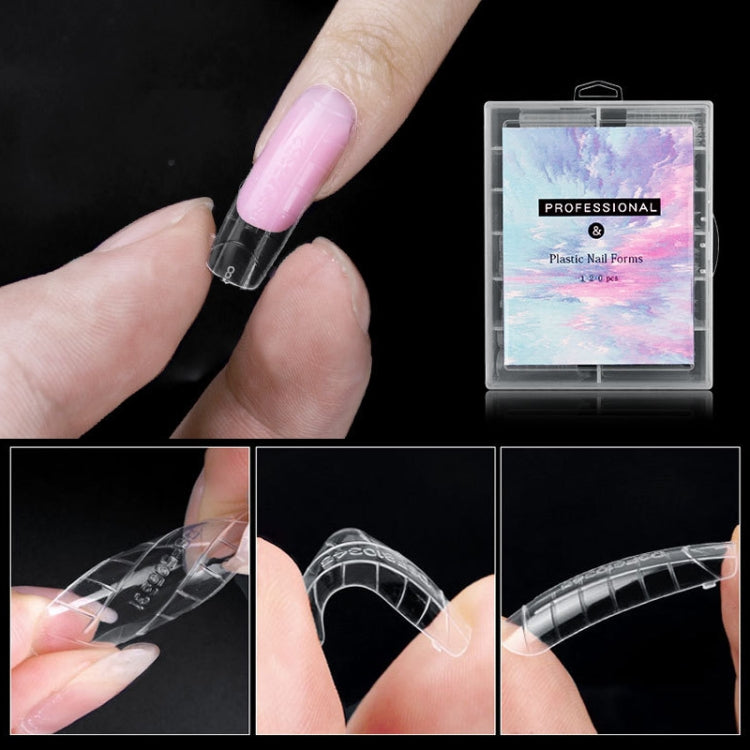 2 Boxes Nail Crystal Rapid Light Therapy Extension Nail Model, Shape: 120 PCS 03 - free shipping - PMC Jewellery - Order now!