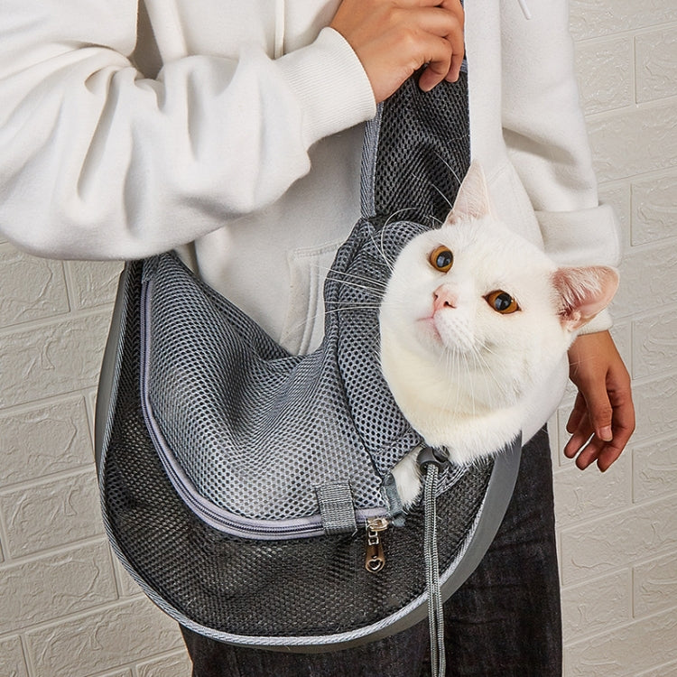 Pet Bag Widened Shoulder Strap Breathable Messenger Cat Bag,Size: Large(Red) - Pet Bags by PMC TechLife | Online Shopping South Africa | PMC TechLife | Buy Now Pay Later Mobicred