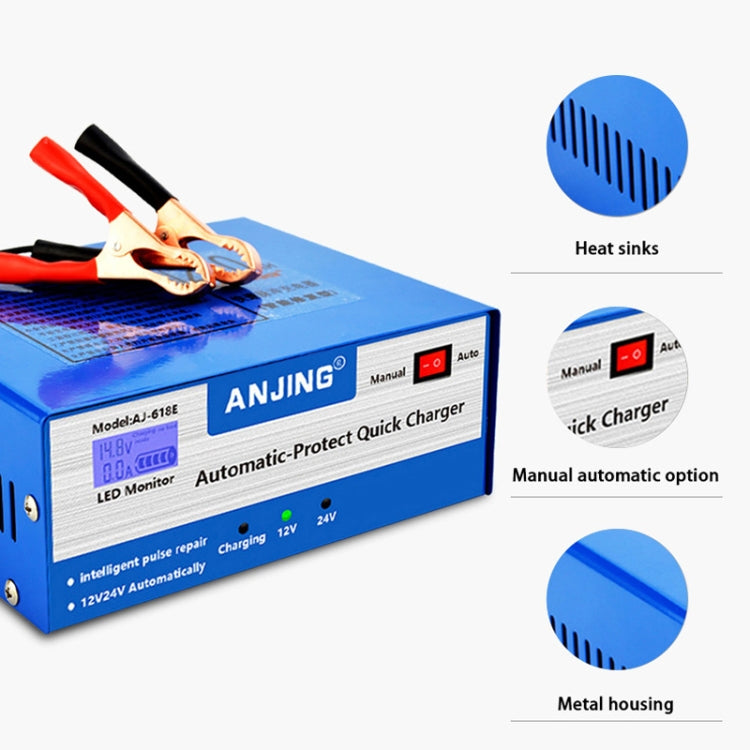 ANJING AJ-618E Battery Charger Car Battery Repairer, Model: US Plug - Battery Charger by PMC TechLife | Online Shopping South Africa | PMC TechLife | Buy Now Pay Later Mobicred