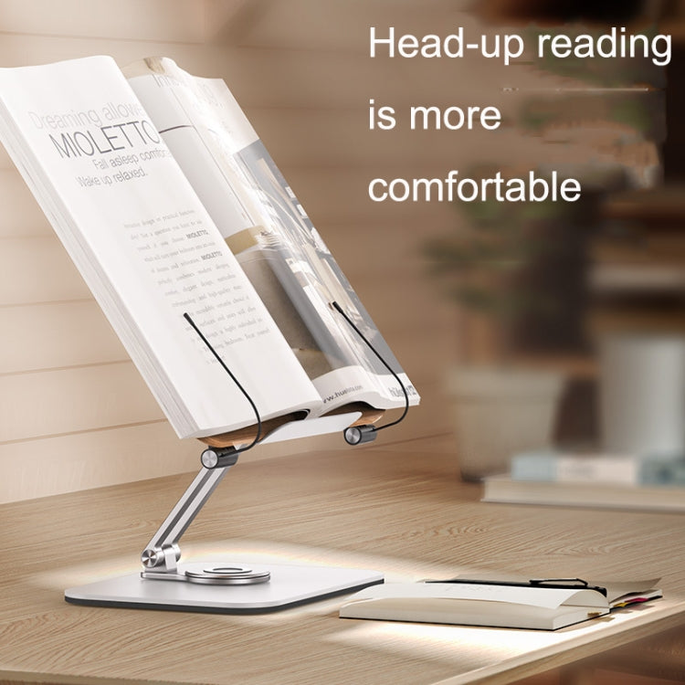 R04 Reading Bookshelf Desktop 360-degree Rotation Multi-function Liftable Tablet Bracket - free shipping - PMC Jewellery - Order now!