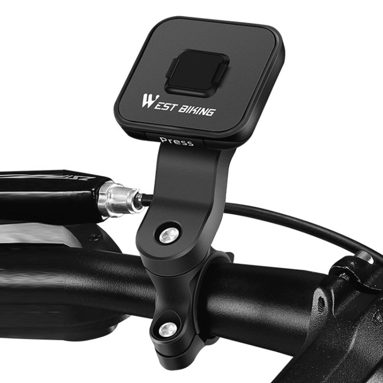 WEST BIKING YP0715060 Bicycle Strong Magnetic Attraction 360 Degree Rotating Navigation Phone Bracket(Black) - Holders by WEST BIKING | Online Shopping South Africa | PMC TechLife | Buy Now Pay Later Mobicred