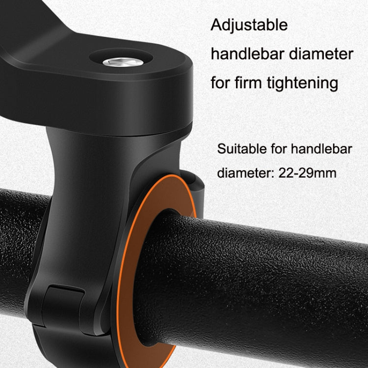 WEST BIKING YP0715060 Bicycle Strong Magnetic Attraction 360 Degree Rotating Navigation Phone Bracket(Black) - Holders by WEST BIKING | Online Shopping South Africa | PMC TechLife | Buy Now Pay Later Mobicred