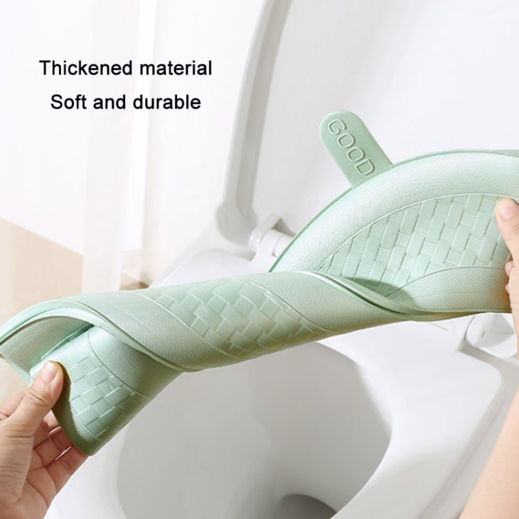 Household Thickened Waterproof Washable Toilet Seat, Color: Green - Bath Mats by PMC TechLife | Online Shopping South Africa | PMC TechLife