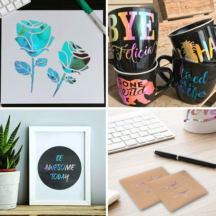 Candy -Colored Pharomsurium Self -Adhesive PVC Vinyl  Craft Sign Making, Size: 30 x 100cm(Gold) - Decorative Sticker by PMC TechLife | Online Shopping South Africa | PMC TechLife | Buy Now Pay Later Mobicred