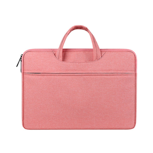 ST01 Large-Capacity Waterproof Shock-Absorbing Laptop Handbag, Size: 15.6 inches(Lady Pink) - 15.6 - 17 inch by PMC Jewellery | Online Shopping South Africa | PMC Jewellery | Buy Now Pay Later Mobicred