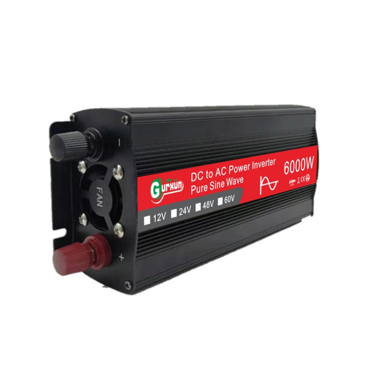 Gurxun 6000W High Power Sine Wave Inverter With Single Digital Display, Specification: 24V-220V - Pure Sine Wave by Gurxun | Online Shopping South Africa | PMC Jewellery | Buy Now Pay Later Mobicred