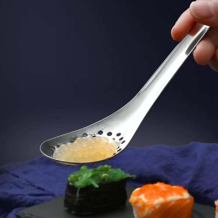 2 PCS 304 Stainless Steel Small Caviar Colander Molecular Cooking Spoon, Color: Golden - Gadgets by PMC TechLife | Online Shopping South Africa | PMC TechLife | Buy Now Pay Later Mobicred