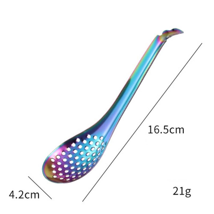 2 PCS 304 Stainless Steel Small Caviar Colander Molecular Cooking Spoon, Color: Colored - Gadgets by PMC TechLife | Online Shopping South Africa | PMC TechLife | Buy Now Pay Later Mobicred