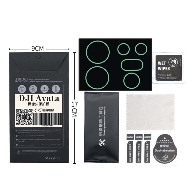 Sensor+Lens+Glasses Protective Film Anti-scratch Film for DJI Avata Advanced Version -  by PMC Jewellery | Online Shopping South Africa | PMC Jewellery