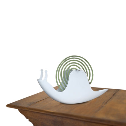 Snail Shape Mosquito Coil Tray Fireproof Mosquito Coil Rack(White) - Mosquito Coil Tray by PMC Jewellery | Online Shopping South Africa | PMC Jewellery | Buy Now Pay Later Mobicred