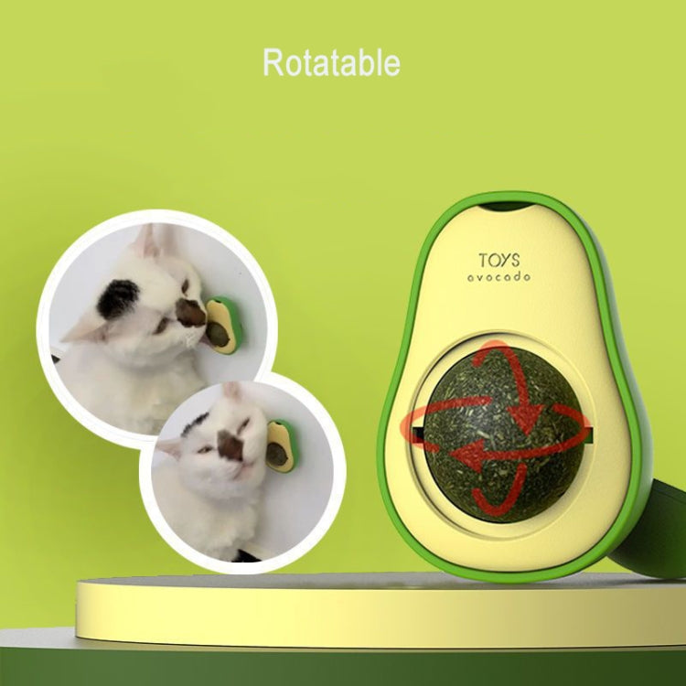 2 PCS Catnip Balls And Avocado Teasing Cat Teeth Cleaning Toy(Gall Fruit) - Toys by PMC Jewellery | Online Shopping South Africa | PMC Jewellery