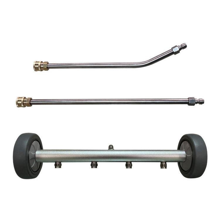 Car Chassis Washe 1/4 Quickly Inserts Road Cleaning Brush(Grey) - Car Washer & Accessories by PMC TechLife | Online Shopping South Africa | PMC TechLife | Buy Now Pay Later Mobicred