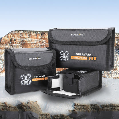 Sunnylife AT-DC478 Put 2 Batteries Battery Explosion-proof Bag For DJI Avata -  by PMC Jewellery | Online Shopping South Africa | PMC Jewellery | Buy Now Pay Later Mobicred