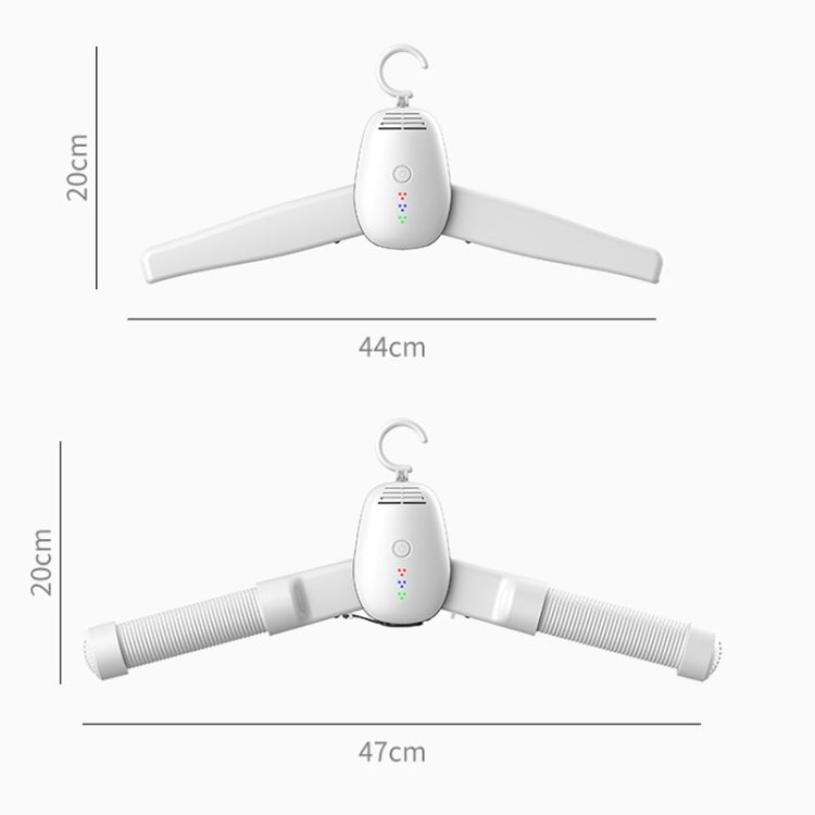 150W  Hanger Type Folding Mini Dryer Shoe Dryer With UV Sterilization Function EU Plug - free shipping - PMC TechLife - Order now!