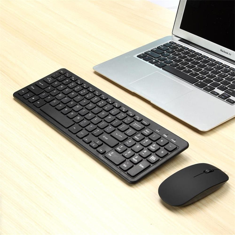 MLD-568 Office Gaming Mute Wireless Mouse Keyboard Set(Black) - Wireless Keyboard by PMC Jewellery | Online Shopping South Africa | PMC Jewellery | Buy Now Pay Later Mobicred