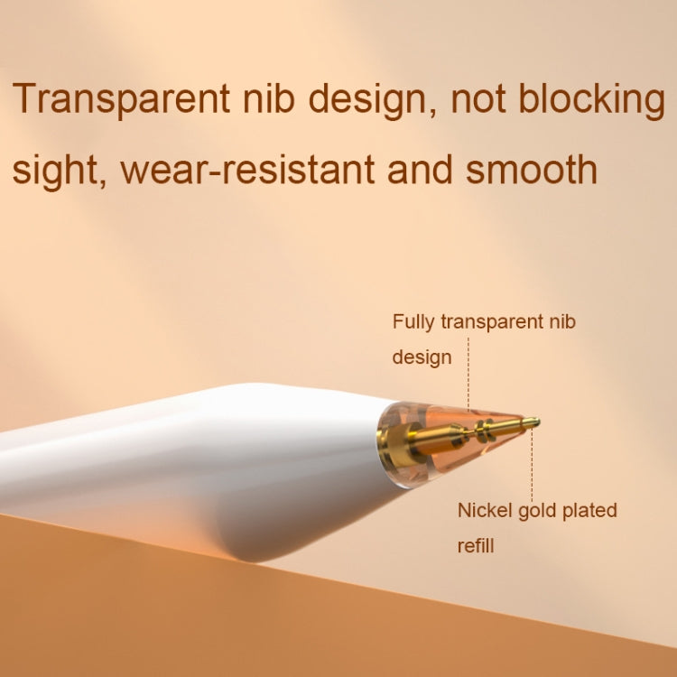 For Apple Pencil 1/2 2pcs Stylus Transparent Replacement Needle Nib, Spec: Round (Blue) - Pencil Accessories by PMc TechLife | Online Shopping South Africa | PMc TechLife | Buy Now Pay Later Mobicred