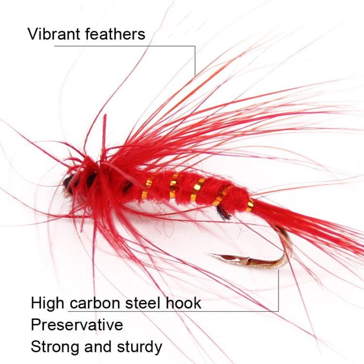 100 PCS / Set Bionic Fly Hook Lure Bait Hook Fishing Gear - Fishing Hooks by PMC TechLife | Online Shopping South Africa | PMC TechLife | Buy Now Pay Later Mobicred