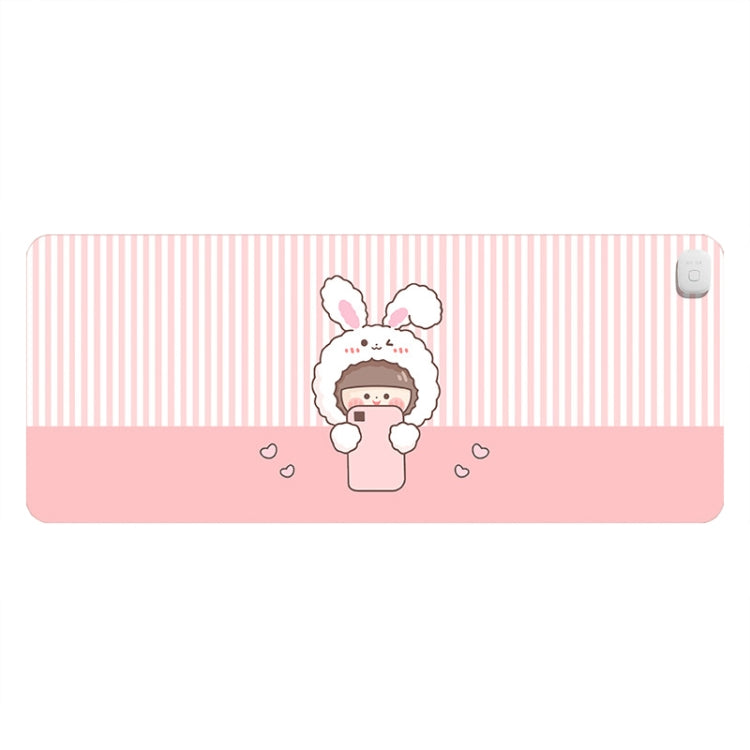 Intelligent Timing Heating Waterproof Warm Mouse Pad CN Plug, Size: 60x36cm(Selfie Girl) - Mouse Pads by PMC TechLife | Online Shopping South Africa | PMC TechLife | Buy Now Pay Later Mobicred