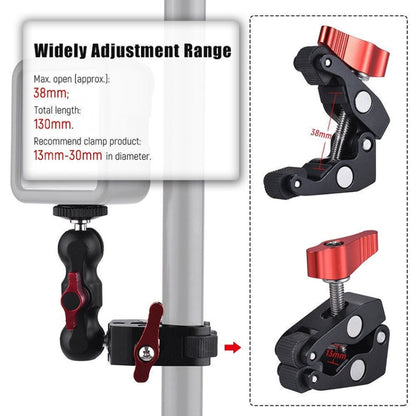 JMSUZ 124124 SLR Camera Rail Adjustable Clamp Magic Aarm -  by JMSUZ | Online Shopping South Africa | PMC Jewellery