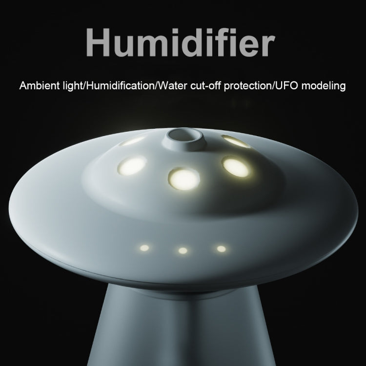 FX-041 USB Charging UFO Shape Night Light Humidifier(Ivory White) - free shipping - PMC TechLife - Order now!