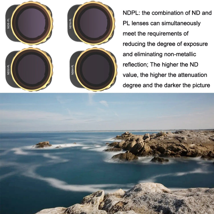 JSR For Mini 3 Pro Camera Filters, Style: ZG ND8PL - Other by JSR | Online Shopping South Africa | PMC TechLife | Buy Now Pay Later Mobicred