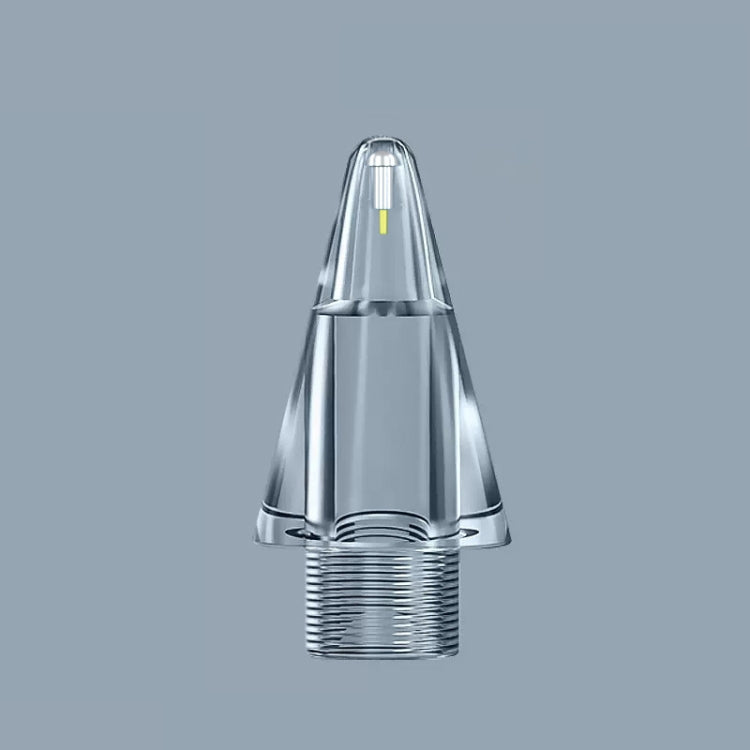 For Apple Pencil 1/2 Transparent Replacement Pen Tip Transform Nib,Style: 5.0 Silver Needle - Pencil Accessories by PMc TechLife | Online Shopping South Africa | PMc TechLife | Buy Now Pay Later Mobicred