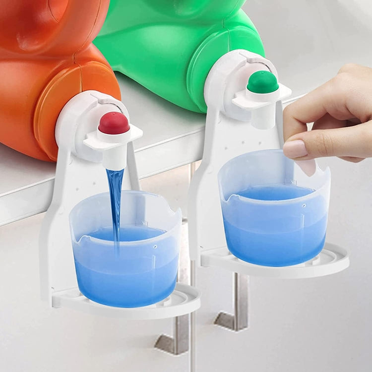 Foldable Laundry Detergent Drip Catcher Tray Cup Holder Soap Dispenser Gadget(Red) - Shelves by PMC TechLife | Online Shopping South Africa | PMC TechLife | Buy Now Pay Later Mobicred