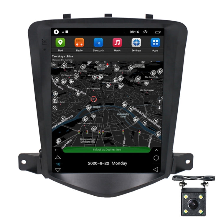 For Chevrolet Cruze 9.7 inch Navigation Integrated Machine, Style: Standard+4 Light Camera(2+32G) - Car MP3 & MP4 & MP5 by PMC TechLife | Online Shopping South Africa | PMC TechLife | Buy Now Pay Later Mobicred
