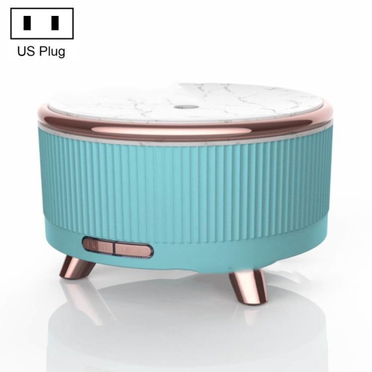 Ultrasonic Aromatherapy Diffuser Humidifier Essential Oil Diffuser US Plug(Emerald) - free shipping - PMC TechLife - Order now!