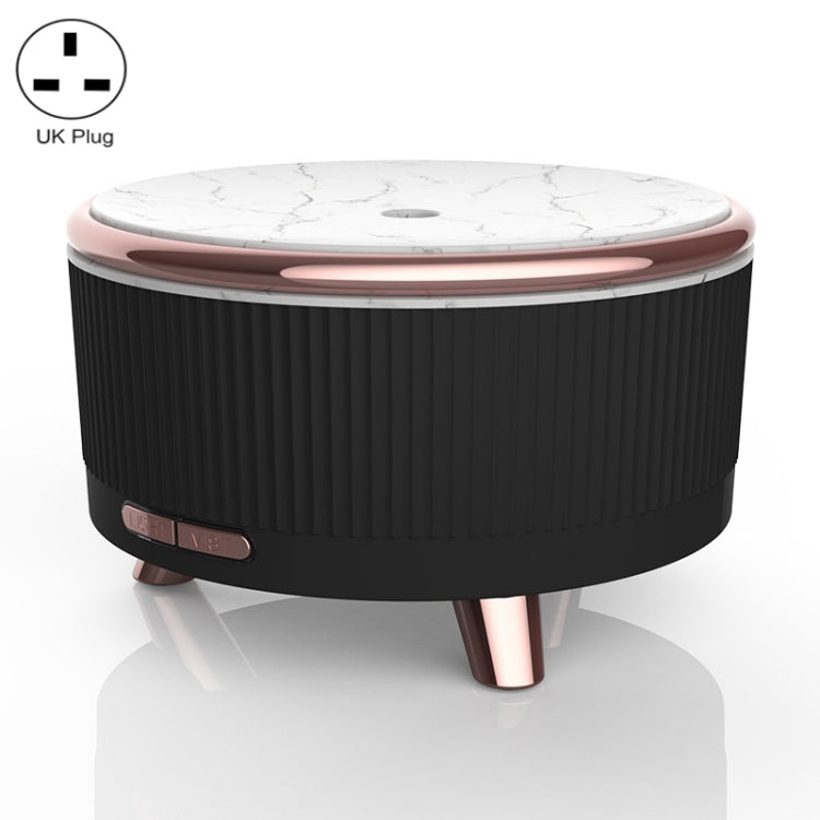 Ultrasonic Aromatherapy Diffuser Humidifier Essential Oil Diffuser UK Plug(Advanced Black) - free shipping - PMC TechLife - Order now!