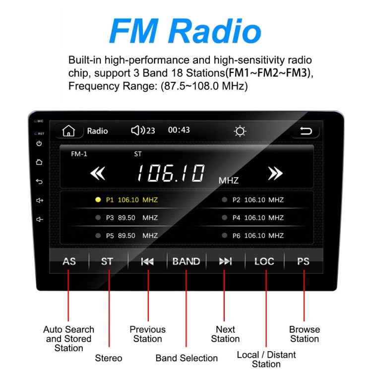 C7001 7 inch Touch Screen Built-In CarPlay Car MP5 Player, Style: Standard+AHD Camera - Car MP3 & MP4 & MP5 by PMC TechLife | Online Shopping South Africa | PMC TechLife | Buy Now Pay Later Mobicred