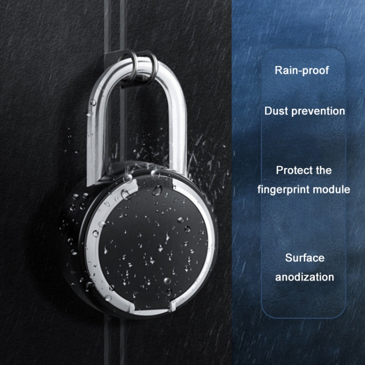 P3Z-TY Outdoor Waterproof Electronic Intelligent Fingerprint Padlock - Padlocks by PMC TechLife | Online Shopping South Africa | PMC TechLife | Buy Now Pay Later Mobicred