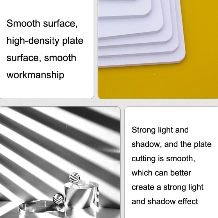 Still Life Portrait Products Photography Light Shadow Props Outdoor Light Shadow Board(High Density Bar) - Shadow Props by PMC TechLife | Online Shopping South Africa | PMC TechLife | Buy Now Pay Later Mobicred