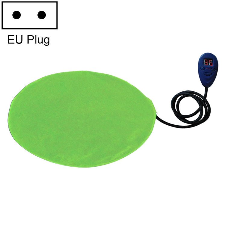 30x30cm Green 12V Low Voltage Multifunctional Warm Pet Heating Pad Pet Electric Blanket(EU Plug) - Pads by PMC TechLife | Online Shopping South Africa | PMC TechLife | Buy Now Pay Later Mobicred