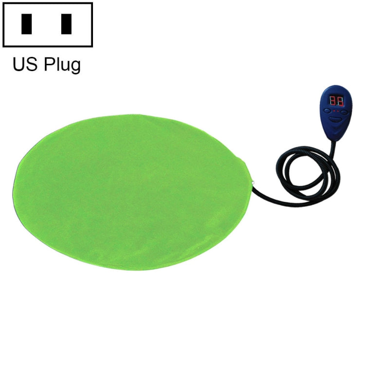 30x30cm Green 12V Low Voltage Multifunctional Warm Pet Heating Pad Pet Electric Blanket(US Plug) - Pads by PMC TechLife | Online Shopping South Africa | PMC TechLife | Buy Now Pay Later Mobicred