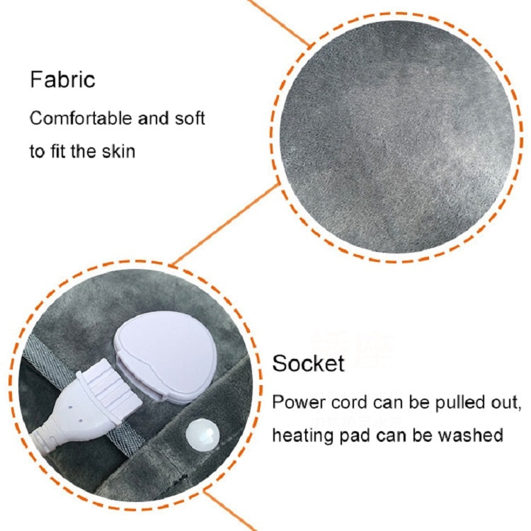 Plug-in High-top Electric Foot Warmer Heated Foot Warmer Boots US Plug 120V(Brown) - Electric Heaters by PMC TechLife | Online Shopping South Africa | PMC TechLife | Buy Now Pay Later Mobicred