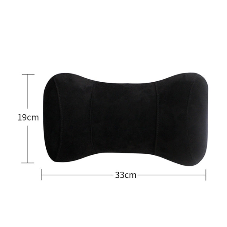 Car Memory Cotton Headrest Protective Cervical Spine Seat Sleeping Pillow(Red) - Seat Accessories by PMC TechLife | Online Shopping South Africa | PMC TechLife | Buy Now Pay Later Mobicred